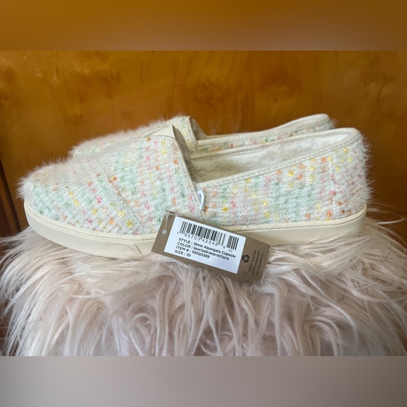 TOMS Chenille Knit Alpargata - Women’s size 10 - Picture 4 of 5